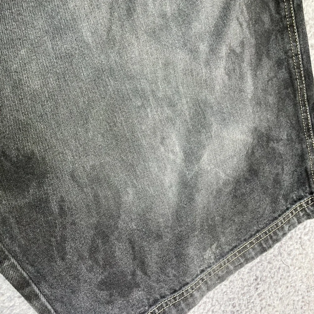VTG Godbody Streetgear Baggy Jorts Cargo Mens 40 4040 Hip Hop Black Denim 40X13